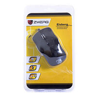 Zwerg мышь "Eisberg" проводная оптическая USB/800*1600dpi/5кнопок/XP/Vista/7/8/Mac/ BLACK